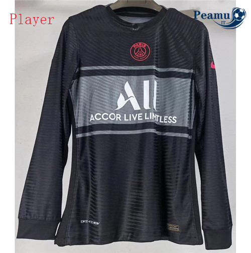 Maglia Calcio Player PSG Terza Manche Longue 2021-2022