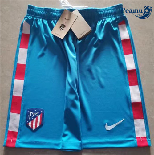 Maglia Calcio Pantaloncini Atletico Madrid Terza 2021-2022