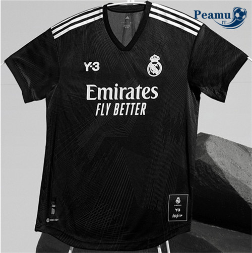 Maglia Calcio Real Madrid Y-3 Nero 2022-2023