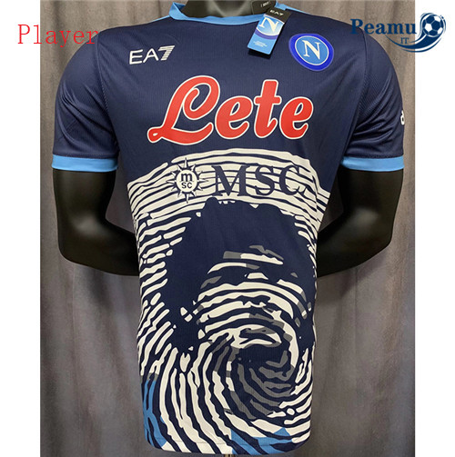 Maglia Calcio Player SSC Napoli special edition Bleu 2021-2022