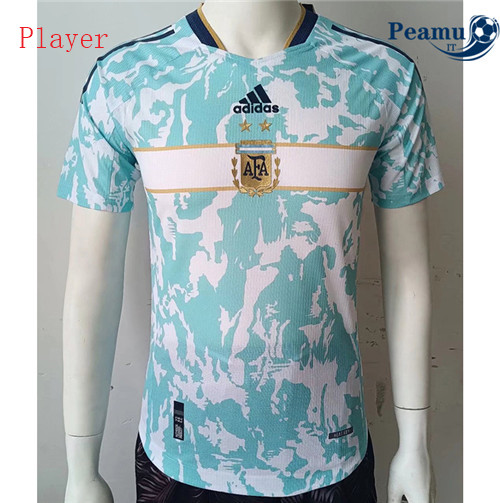 Maglia Calcio Player Argentina Verde/Bianco 2022-2023
