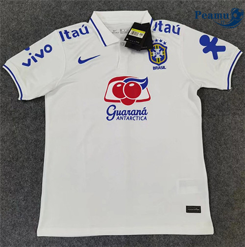 Maglia Calcio Brasile Bianco 2022-2023