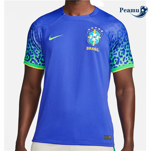 Maglia Calcio Brasile Seconda 2022-2023