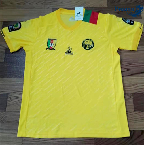 Maglia Calcio Camerun Signature Edition Giallo Fans 2021-2022