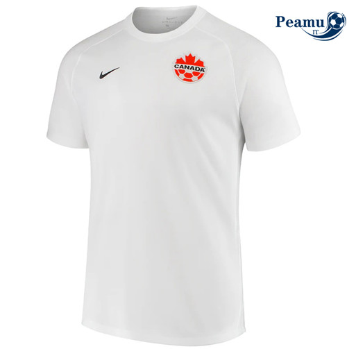 Maglia Calcio Canada Seconda Blanc 2021-2022