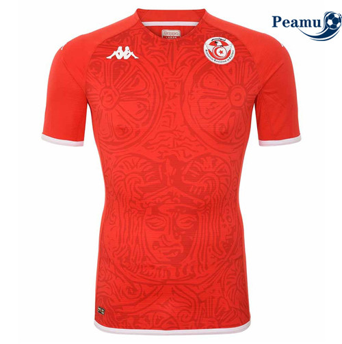 Maglia Calcio Tunisia Prima 2022-2023