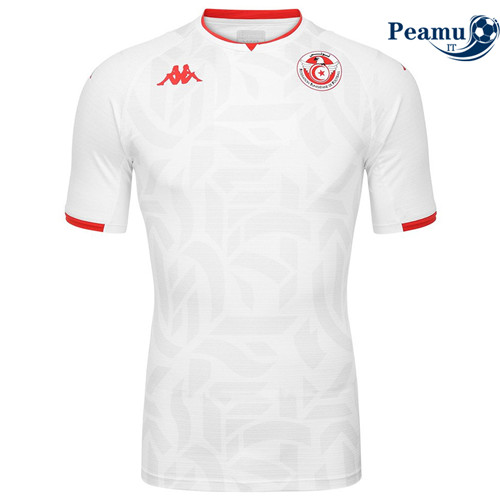 Maglia Calcio Tunisia Seconda Bianco 2021-2022