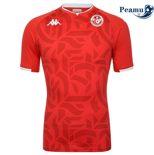 Maglia Calcio Tunisia Prima Rosso 2021-2022