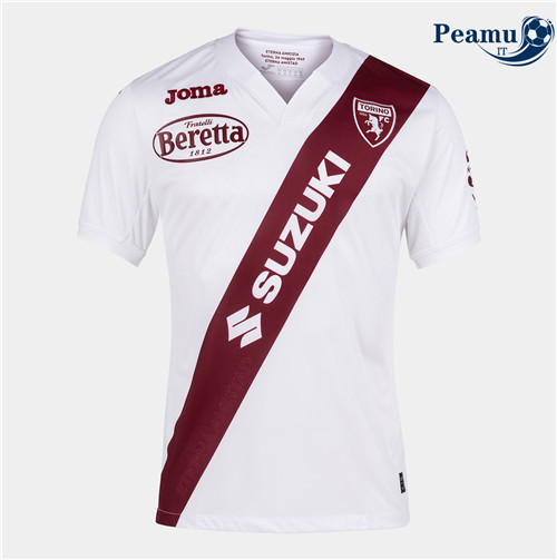 Maglia Calcio Torino Seconda Blanc 2021-2022