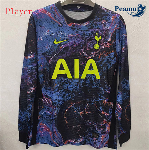 Maglia Calcio Player Tottenham Hotspur Seconda Manche Longue 2021-2022