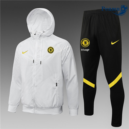Tuta Giacca A Vento Chelsea Blanc 2022-2023
