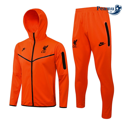 Tuta Calcio - Felpa con cappuccio Liverpool Rosso 2022-2023