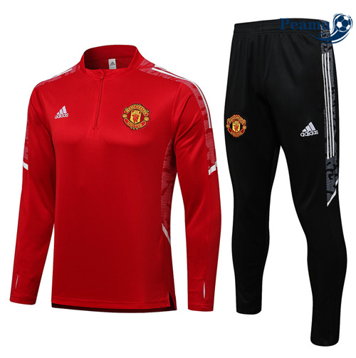 Tuta Calcio Manchester United Champions League Rouge/Blanc 2022-2023