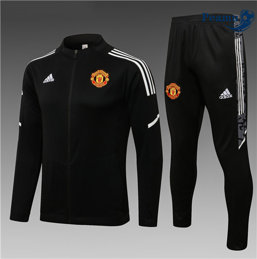 Tuta Calcio - Giacca Bambino Manchester United Champions League Noir 2022-2023