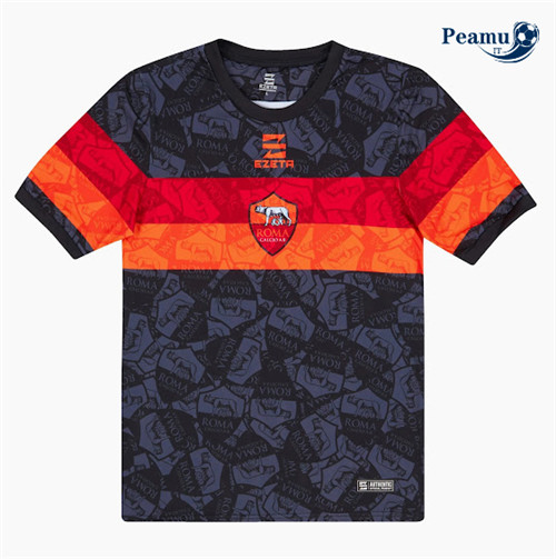 Maglia Calcio AS Rome Seconda blu 2022-2023