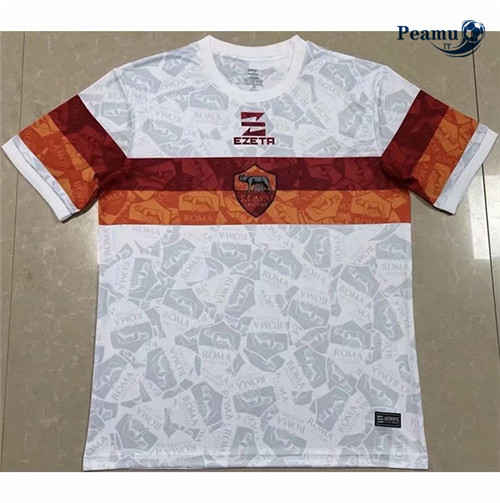 Maglia Calcio AS Rome Prima Bianco 2022-2023