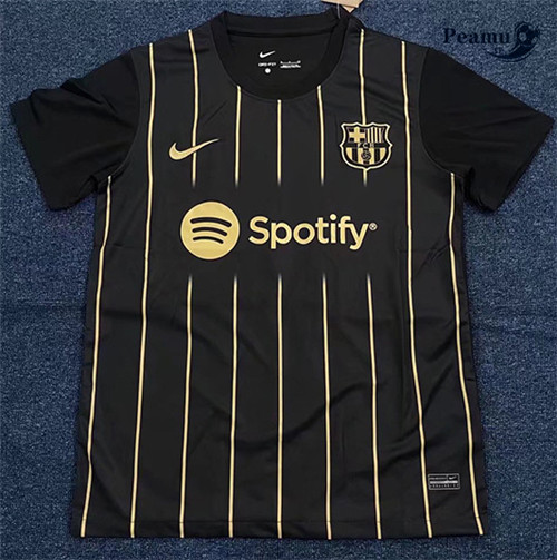 Maglia Calcio Barcellona Nero 2022-2023