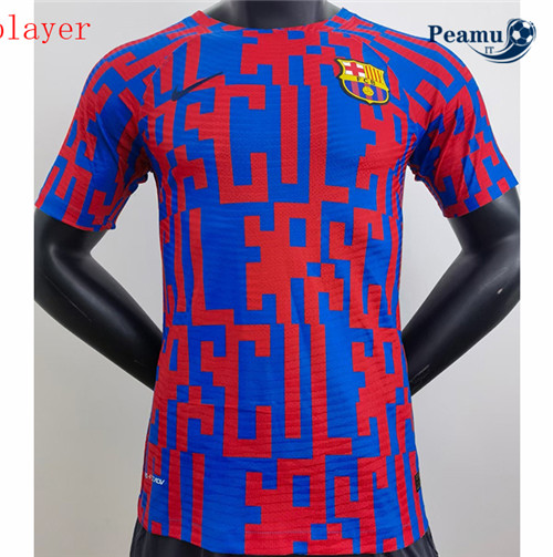 Maglia Calcio Player Barcellona Formazione Camouflage 2022-2023