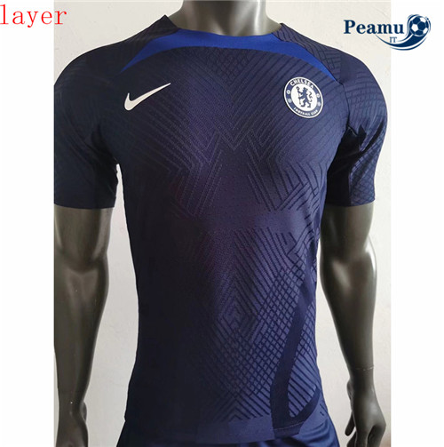 Maglia Calcio Player Chelsea Formazione blu 2022-2023