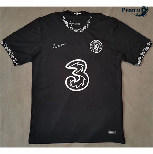 Maglia Calcio Chelsea Formazione Nero 2022-2023