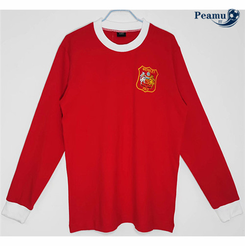 Classico Maglie Manchester United Prima Manica lunga 1963