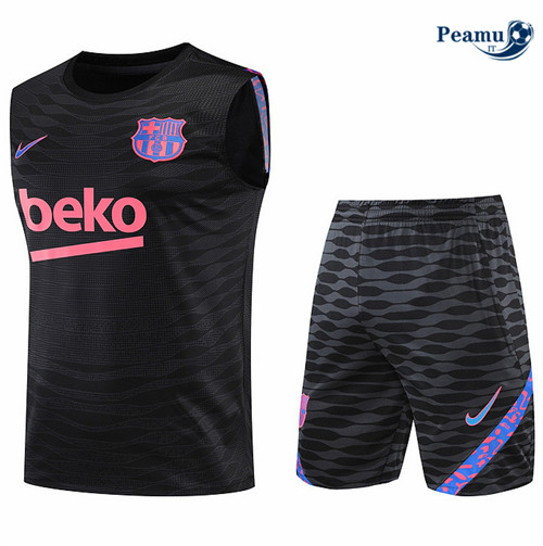 Kit Maglia Formazione Barcellona Debardeur + Pantaloni 2022-2023 pit105