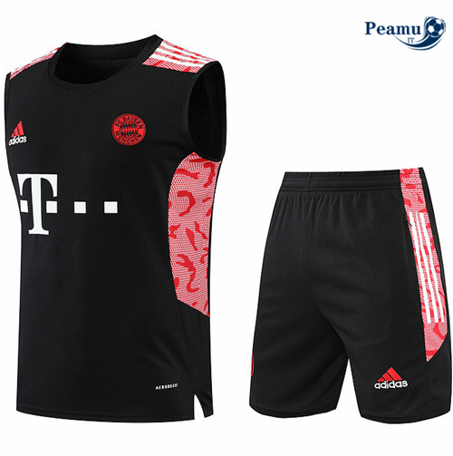 Kit Maglia Formazione Bayern Monaco Debardeur + Pantaloni 2022-2023 pit082