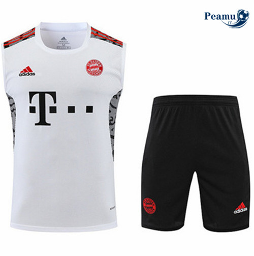 Kit Maglia Formazione Bayern Monaco Debardeur + Pantaloni 2022-2023 pit083