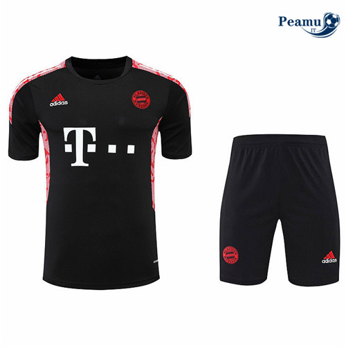 Kit Maglia Formazione Bayern Monaco + Pantaloni Nero 2022-2023 pit088
