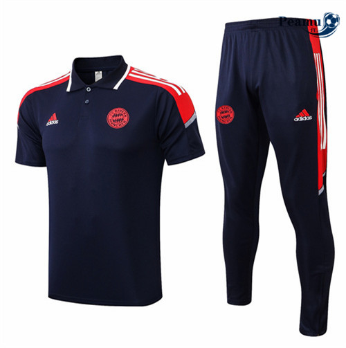 Kit Maglia Formazione Bayern Monaco Polo + Pantaloni 2022-2023 pit095