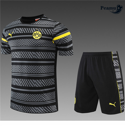 Kit Maglia Formazione Borussia Dortmund + Pantaloni 2022-2023 pit097