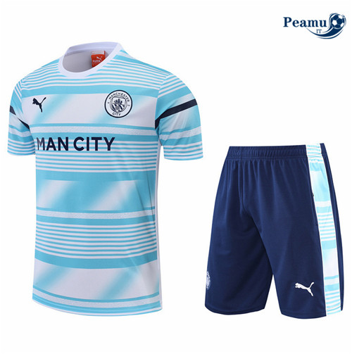 Kit Maglia Formazione Manchester City + Pantaloni 2022-2023 pit167