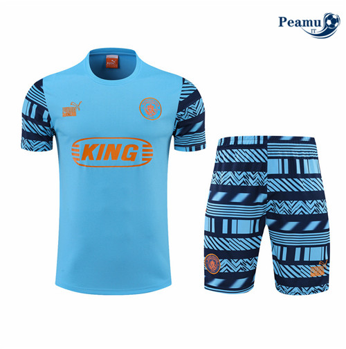 Kit Maglia Formazione Manchester City + Pantaloni 2022-2023 pit168