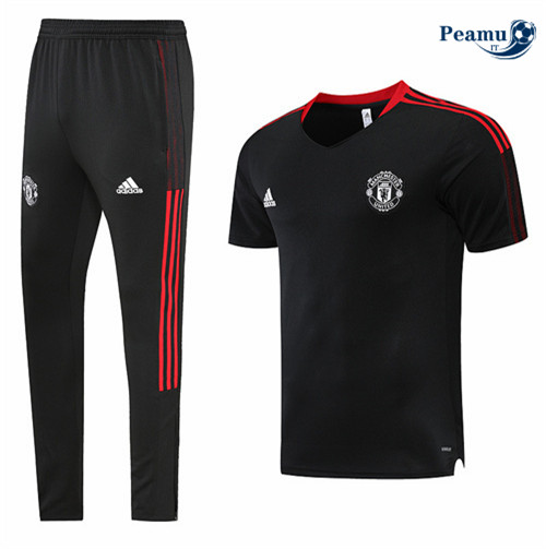 Kit Maglia Formazione 1Manchester United + Pantaloni 2022-2023 pit178