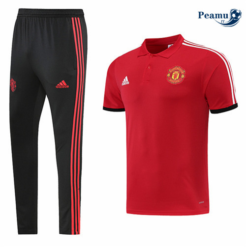 Kit Maglia Formazione Manchester United + Pantaloni 2022-2023 pit181