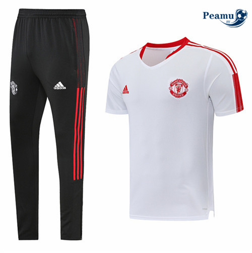 Kit Maglia Formazione Manchester United + Pantaloni 2022-2023 pit182