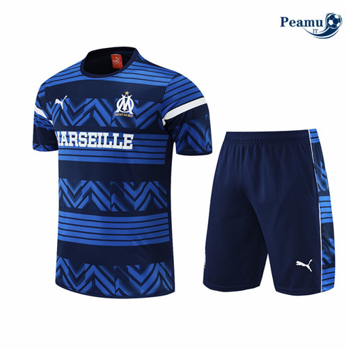Kit Maglia Formazione Marsiglia + Pantaloni 2022-2023 pit119