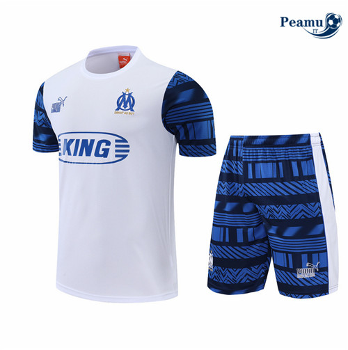 Kit Maglia Formazione Marsiglia + Pantaloni 2022-2023 pit120