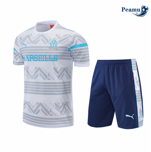 Kit Maglia Formazione Marsiglia + Pantaloni 2022-2023 pit121