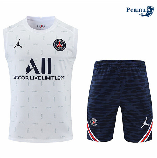 Kit Maglia Formazione Paris PSG Debardeur + Pantaloni 2022-2023 pit125