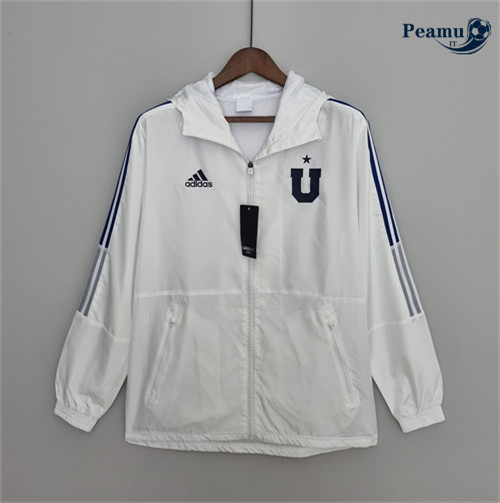Giacca A Vento Calcio Universidad de Chile Bianco 2022-2023 pit202