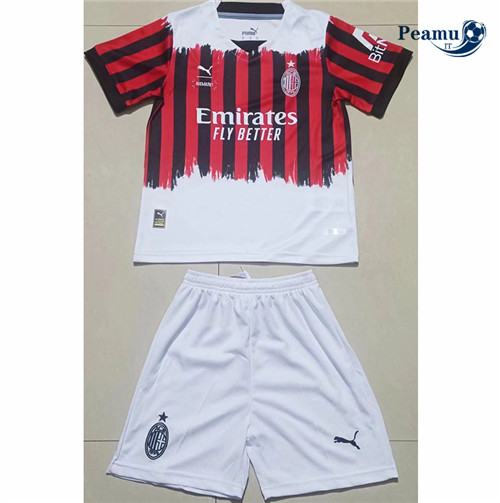 Maglia Calcio AC Milan Bambino guests co-signed 2022-2023