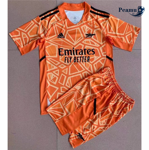 Maglia Calcio Arsenal Bambino Portiere Arancia 2022-2023