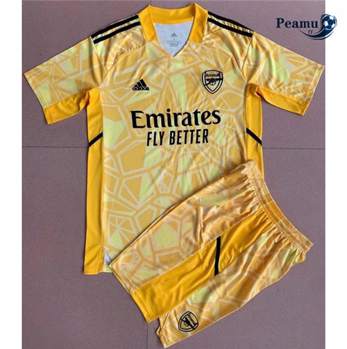 Maglia Calcio Arsenal Bambino Portiere Giallo 2022-2023