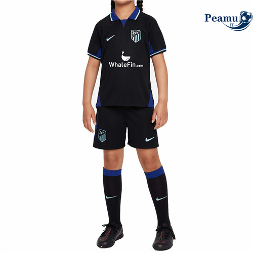 Maglia Calcio Atletico Madrid Bambino Seconda 2022-2023