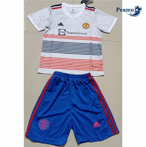 Maglia Calcio Manchester United Bambino Seconda 2022-2023