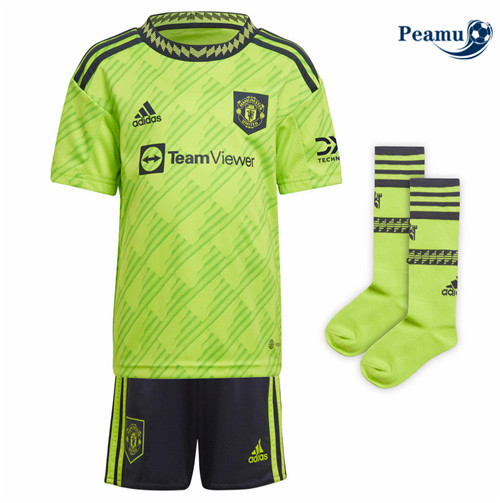 Maglia Calcio Manchester United Bambino Seconda 2022-2023