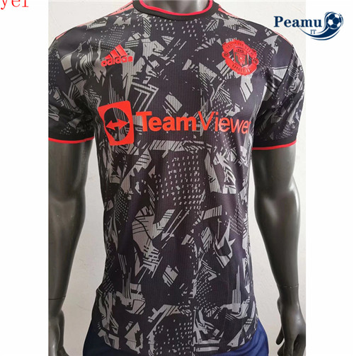Maglia Calcio Player Manchester United Edizione speciale Nero 2022-2023