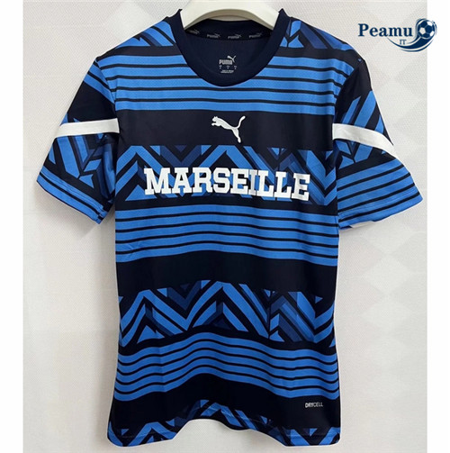 Maglia Calcio Marsiglia Formazione blu 2022-2023