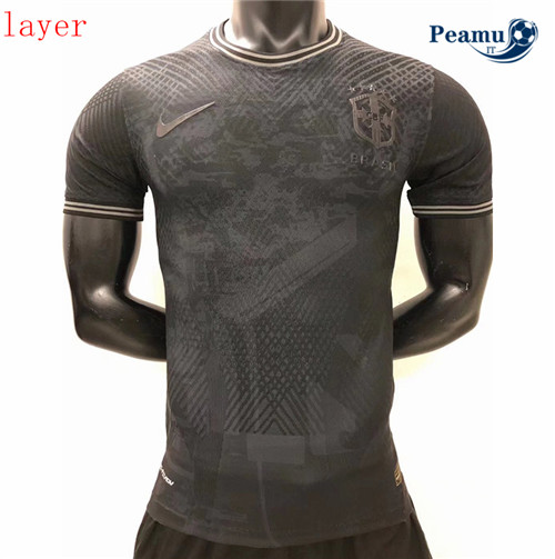 Maglia Calcio Player Brasile retro Nero 2022-2023